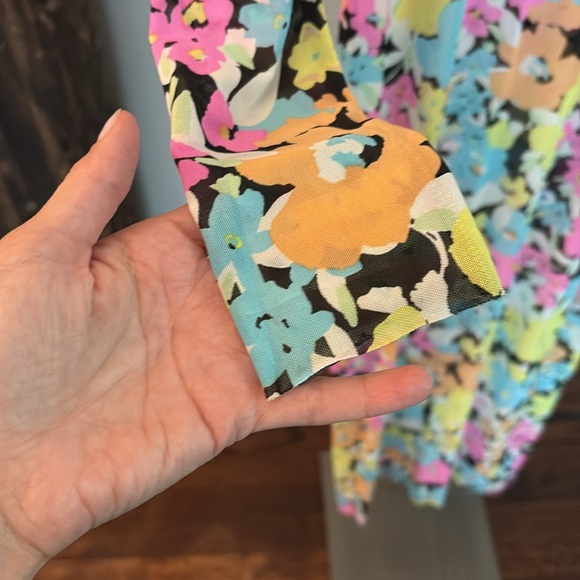 Floral Long Sleeve Maxi Dress - Picture 4 of 5